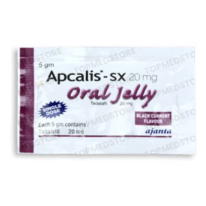 Apcalis SX 20 mg Oral Jelly Black Currant Flavour