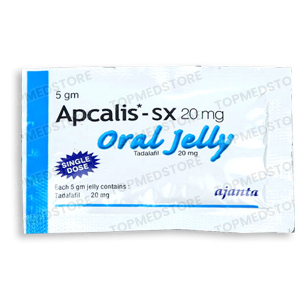 Apcalis SX 20 mg Oral Jelly Mint Flavor