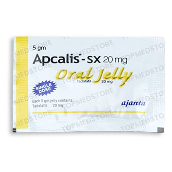 Apcalis SX 20 mg Oral Jelly Pineapple Flavor