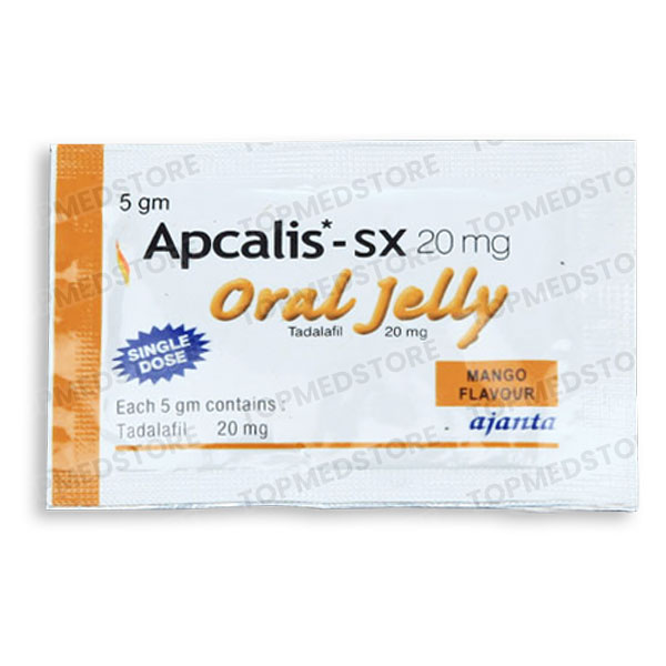Apcalis SX 20 mg Oral Jelly mango Flavor